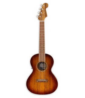 Fender model Rincon Tenor Ukulele with Aged Cognac Burst finish