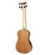Ukulele baixo APC modelo UKU BASS S Simples com fundo e ilhargas em koa maciça