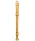 Flauta de bisel Mollenhauer modelo 5222 Denner Contralto Boxwood com dedilhação barroca