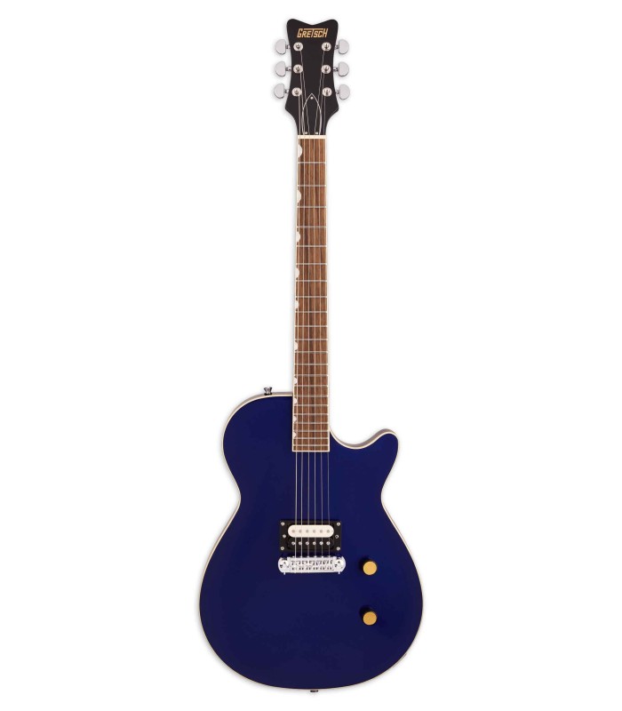 Electric guitar Gretsch model Streamliner Jet 1PU in Midnight Blue color finish