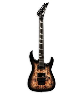 Electric guitar Jackson model JS32 Dinky DKAP in Transparent Black Burst finish