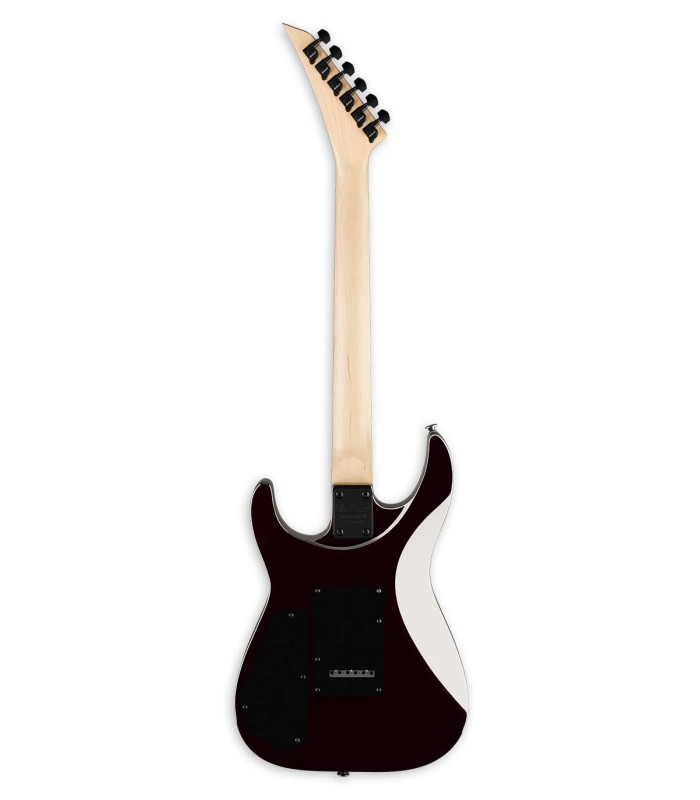 Braço em maple e costas da guitarra elétrica Jackson modelo JS20 Dinky DKQ 2PT Tobacco Burst