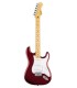 Guitarra eléctrica Fender modelo Standard Stratocaster con acabado en color Candy Cola