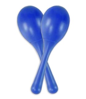 Pair of Maracas LP Rhythmix Chickitas LPR010-BL in plastic and with non toxic steel filling