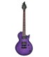 Guitarra elétrica Jackson modelo JS22Q Monarkh SC com acabamento Transparent Purple Burst (Roxo)