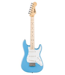 Guitarra elétrica Fender modelo Squier Mini Strat MN com acabamento California Blue (Azul)