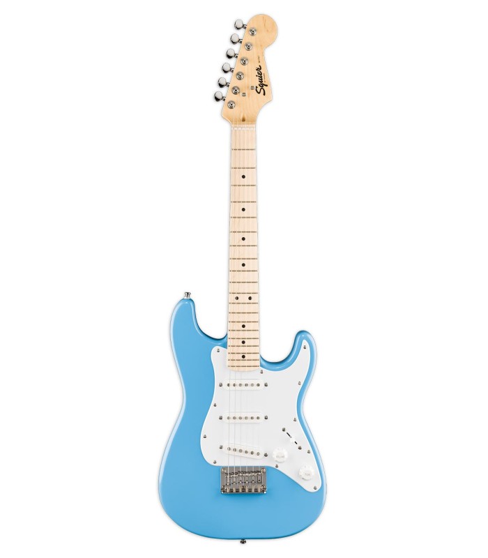 Electric guitar Fender model Squier Mini Strat IL with California Blue finish