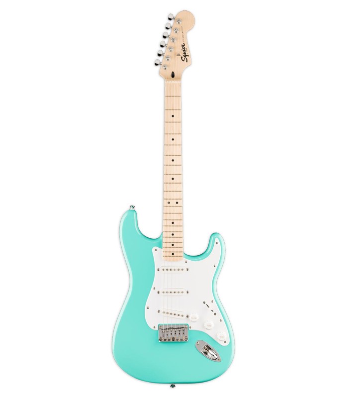 Electric guitar Fender model Squier Sonic Strat HT with Seafoam Green finish
