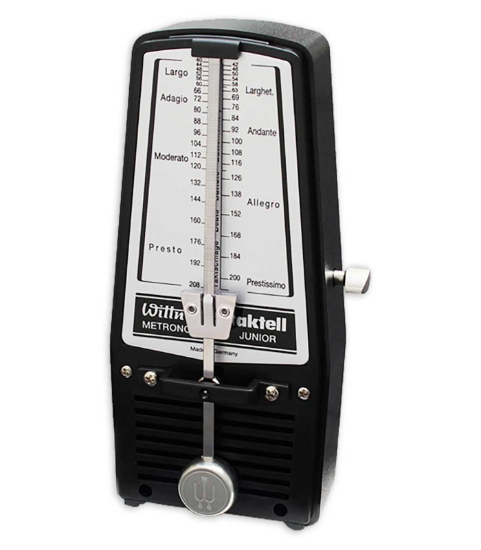 Metrónomo Wittner modelo 826 Junior Preto com 40-208 BPM