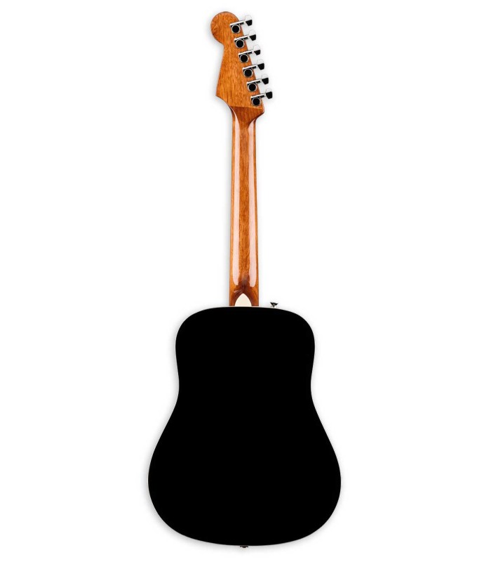 Fondo y aros en sapeli de la guitarra acústica Fender modelo Redondo Mini