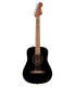 Guitarra acústica Fender modelo Redondo Mini  con tapa en abeto e acabado en color negro