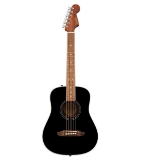 Guitarra acústica Fender modelo Redondo Mini  con tapa en abeto e acabado en color negro