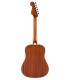 Fondo y aros en sapeli de la guitarra acústica Fender modelo Redondo Mini