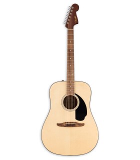Guitarra Folk Fender modelo California Standard Redondo con tapa en abeto laminado y acabado natural