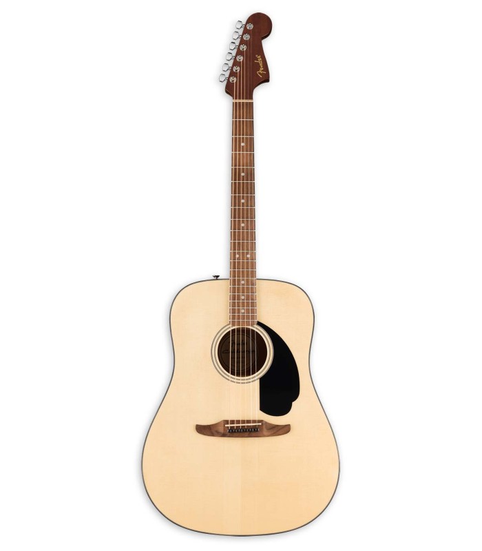 Folk guitar Fender model California Standard Redondo with laminated Spruce top and in natural color