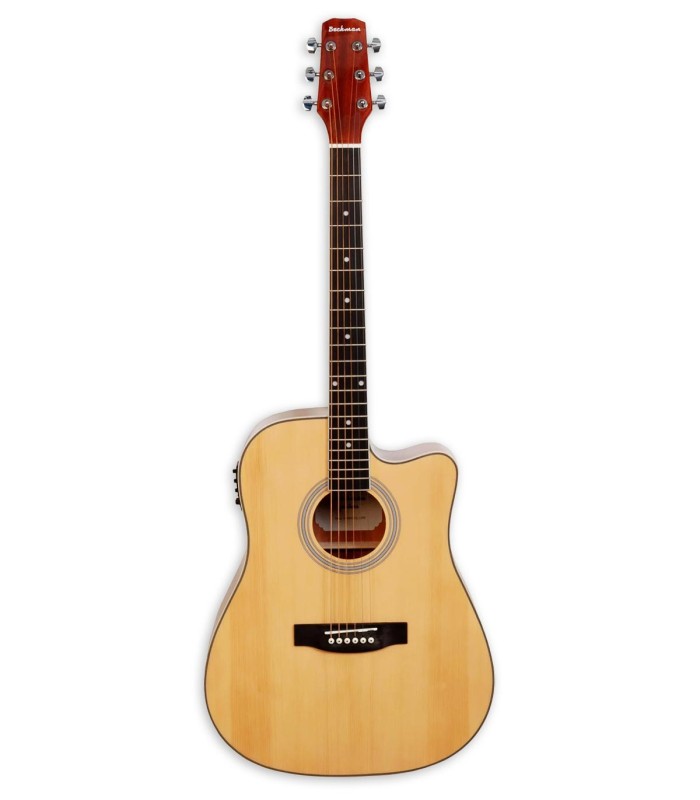 Guitarra Electroacústica Beckman BKM/DCE-SPR con tapa en piño