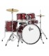 Gretsch Renegade 5-Piece Drum Set with cymbals and hardware in ruby sparkle color