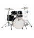 Gretsch Energy 5-Piece Drum Set with Cymbals and Hardware in color Black