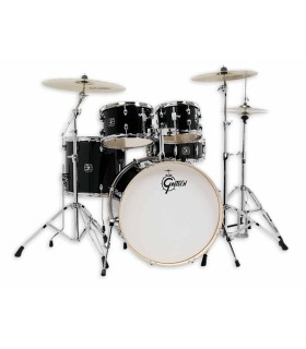 Gretsch Energy 5-Piece Drum Set with Cymbals and Hardware in color Black