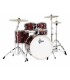Bateria Gretsch Energy 5 Peças com pratos e ferragens na cor Ruby Red (vermelho)