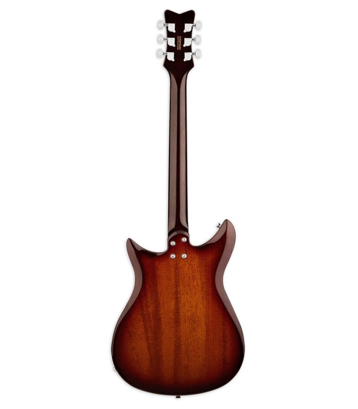 Guitarra elétrica Gretsch Electromatic CVT Double-Cut Havana Burst com corpo maciço em mogno