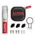 Ear protector Alpine model Musicsafe Pro in color black with 3 levels of protection for ears