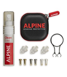 Protector Alpine modelo Musicsafe Pro com 3 níveis de proteção para ouvidos