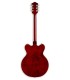 Maple bacl and nato neck of the electric guitar Gretsch model G2622 Streamliner Cadillac Green