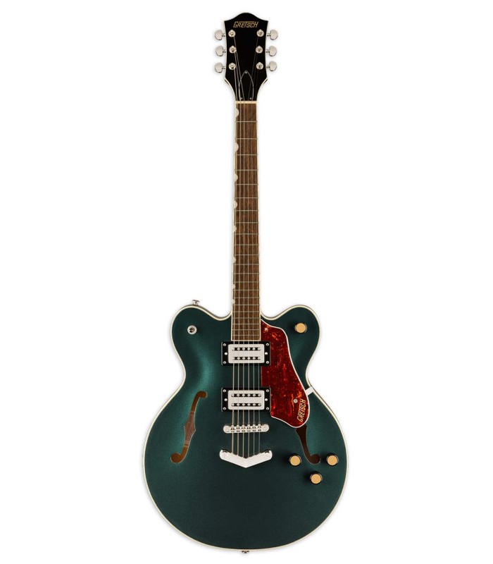 Guitarra elétrica Gretsch modelo G2622 Streamliner com captadores Broad'Tron™ BT-3S humbucking e acabamento Cadillac Green