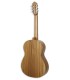 Fundo e ilhargas em mogno da guitarra clássica APC modelo 1S de tamanho 1/2