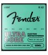 Jogo de cordas Fender modelo 1250L Nickel Plated Steel Ultracore de calibre 009-042 para guitarra elétrica