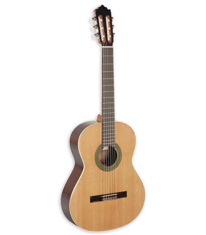 Guitarra clássica Paco Castillo modelo 201 de tamaño 7/8, con acabado mate y tapa en cedro macizo - Vista Frontal