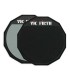 Pad de estudo Vic Firth modelo VFPAD12 de 12" (30.48 cm) de diâmetro com duas faces