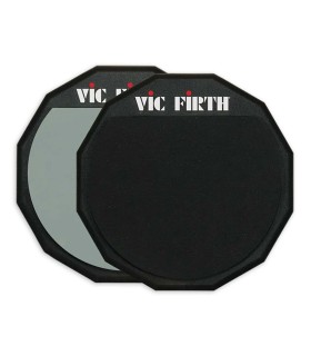 Vic Firth model VFPAD12 practice pad with 12" (30.48 cm) of diameter and two sides