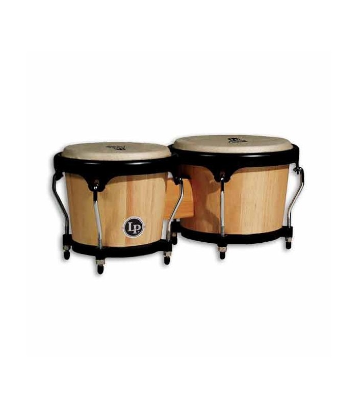 Bongos LP Aspire 6¾" Et 8" - Bois De Siam - Peaux Naturelles - Accordage Facile - Set Débutant/pro