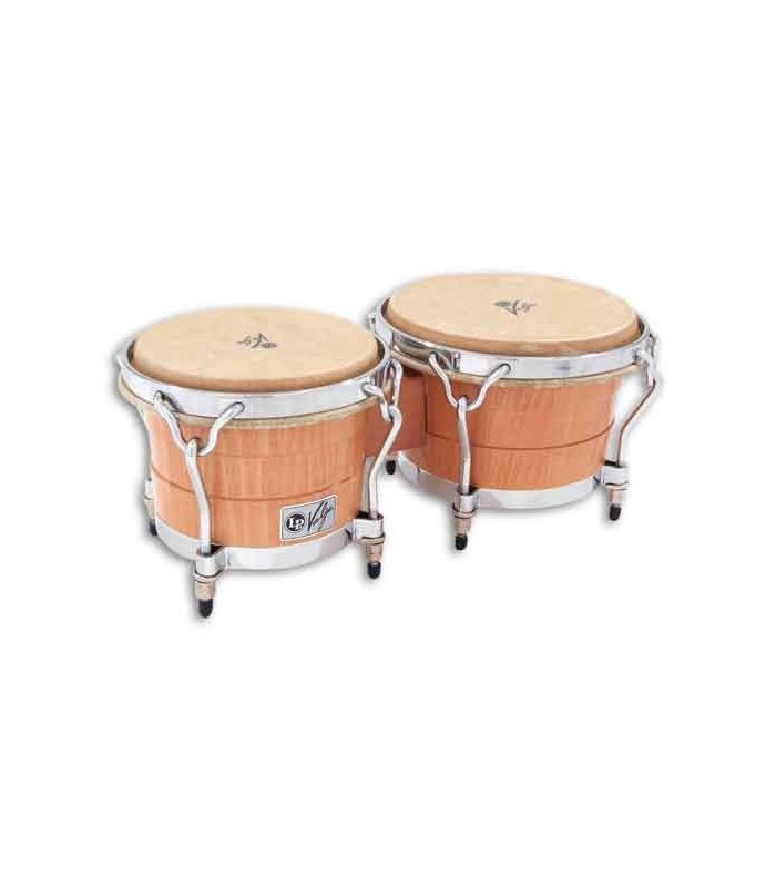 LP Pair of Bongos LP1400 BW Wood Valje Armando Peraza