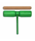 Photo of the Two Tone Goldon model 33126 Green Wood with Mallet