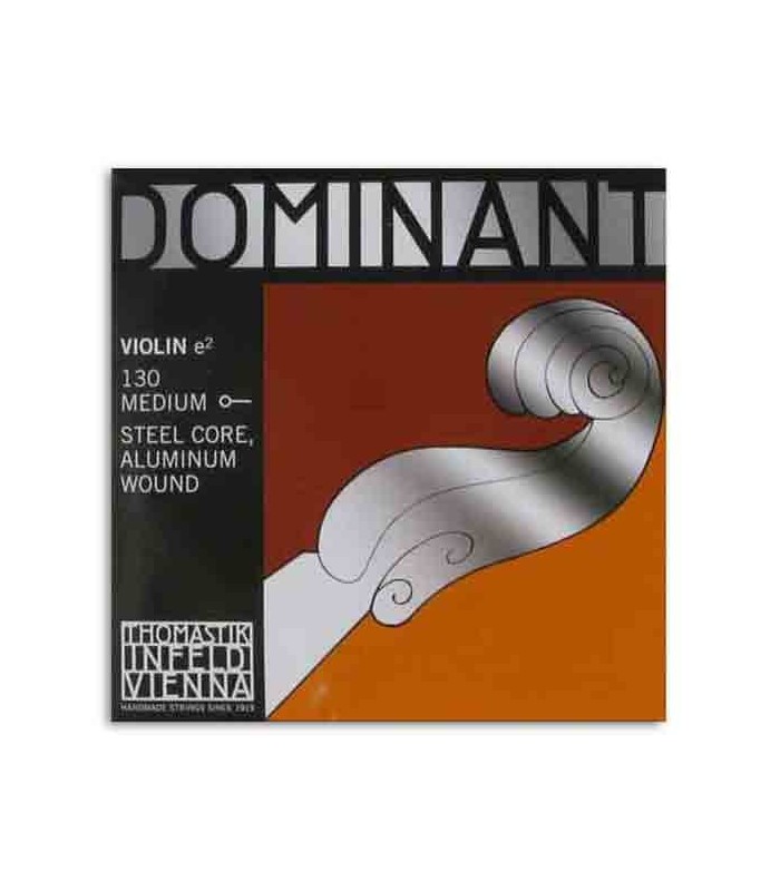 Violin String Thomastik Dominant 130 for Violin 4/4 1st E