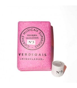 Corda Individual Dragão Nº 3 Aço Niquelado .015