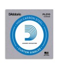 Corda DAddario PL010 para Guitarra Elétrica ou Acústica Aço