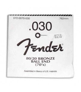 Cuerda Individual Fender Guitarra Acústica Bronze 030W