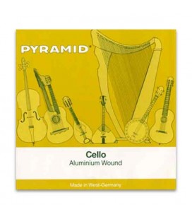 Jogo de Cordas Pyramid 170100 para Violoncelo Alumínio 4/4