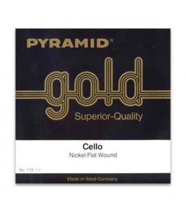 Pyramid Cello Strings Set Gold 173100 4/4