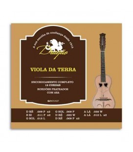 Jogo de Cordas Dragão 068 Viola da Terra 12 Cordas