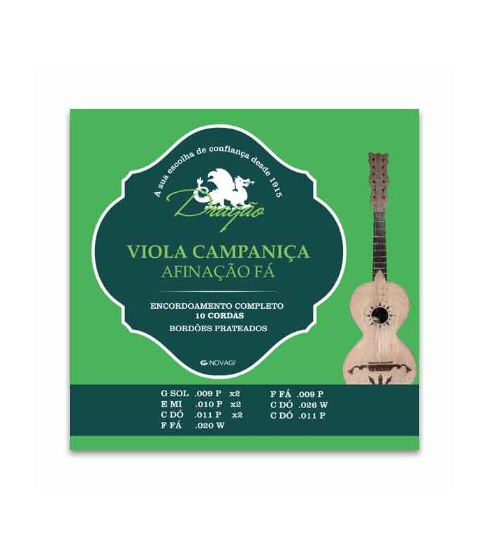 Dragão Viola Campaniça String Set 010 F 10 Strings