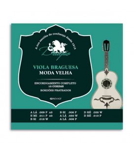 String Set Viola Braguesa 001 Moda Velha Tuning with Loop End
