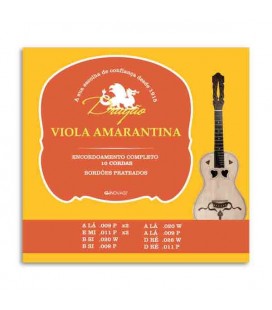 String Set 013 Dragão 10 Strings Viola Amarantina