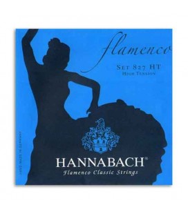 Juego de Cuerdas Hannabach E827HT para Guitarra Flamenco Tensión Alta