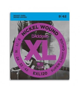 Jogo de Cordas DAddario EXL120 009 042 para Guitarra Elétrica