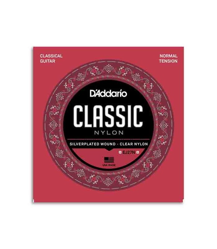 Embalagem das cordas D'Addario EJ27N